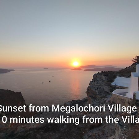 Aidos Villa Santorini 梅加洛克里 外观 照片