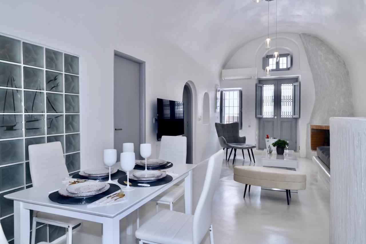 Aidos Villa Santorini 梅加洛克里 外观 照片
