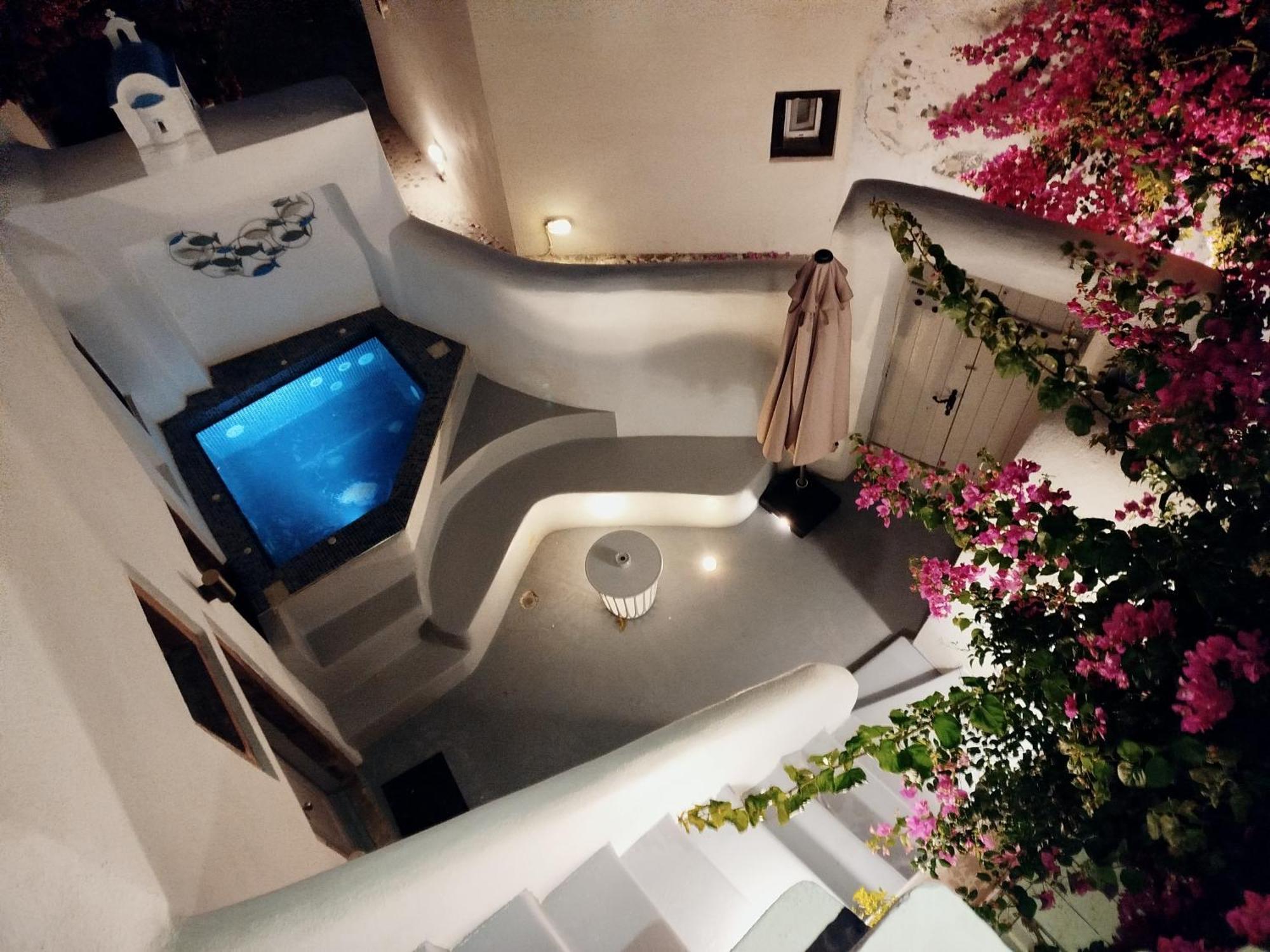 Aidos Villa Santorini 梅加洛克里 外观 照片
